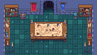 A war room storyboard: building the maze, defending the Heart and raiding.